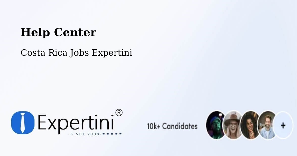 Help Center – Pacayas - Costa Rica Jobs Expertini